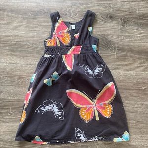 Old Navy Girls Butterfly Print Dress Size 8